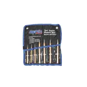 SP Tools 7Pcs Taper Punch Set - Chrome Molybdenum Alloy Steel Hexagonal Shank