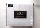 New Lauren Ralph Lauren Twin Sheet Set Blue Ikat Medallion Print 100% Cotton