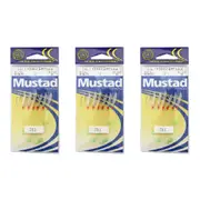3x Mustad Bait Rigs 2 x 3 Hook Bait Catcher Rigs