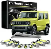 Car LED Interior Light Bulb Kit, For Suzuki Jimny 1981-2015 2016 2017 2018 2019 2020 2021 2022 LED Map Trunk Lamp