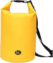 [MUELODSIC] 500d PVC Gear Bag 5l Floating Bag Mesh Fabric Anchor Buoy for Rafting Waterproof Boating Kayaking Fishing