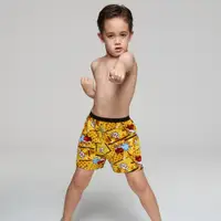 在飛比找PChome24h購物優惠-DADADO-拳力反擊 110-130男童內褲(黃) 品牌推