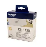 Brother DK-11201 White Label - 29mm x 90mm - 400 CON-Labels Per Roll