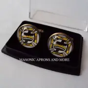 Knights Templar Masonic Cufflinks (Boxed)