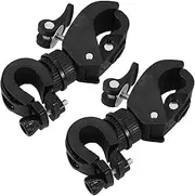 2Pcs Cane Holder for Wheelchair Durable Walking Stick Rack Easy Installation Crutch Support Holder for Elderly and Electric Scooters Versatile Wheelchair Accessories