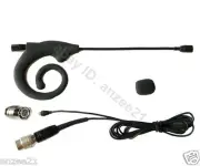 Detachable Black Pro Ear Hang Headset Wireless Mic Microphone For Audio-Technica