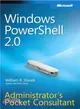 Windows PowerShell 2.0—Administrator's Pocket Consultant