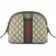 【GUCCI 古馳】GG Ophidia Supreme 肩背包 半月包 貝殼包 499621