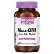 3 X Bluebonnet Nutrition, MultiOne, Single Daily Multiple, 120 Vegetable Capsule