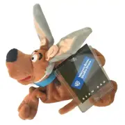Warner Bros. Bean Bag Plush - SCOOBY-DOO (Bugs Bunny Ears)[Scooby-Doo!](9 inch)