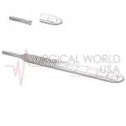 1 Scalpel Handle #3 Scale / Ruler Fits Blades 10 10a 11 12 15 15A B.P Stainless