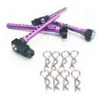 Upgrade Aluminum Alloy Body Posts Mount DIY Kit for Tamiya TT01 1/10 RC Car f