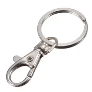 30pcs Swivel Clips Lobster Clasp Snap Hooks Trigger Bag Ring Keychain Plated Chains Storage