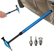 Auto Dent Repair Kit – Hammer Set, Dent Puller Tools | Adjustable Body Panel Fixing Kit With Tap Down Heads, For Car Refrigerator Door Dent Restoration And Sheet Metal Maintenance Use