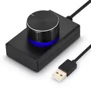 USB Volume Controller Lossless Audio Adjuster Computer Speaker VOL Knob/Switch