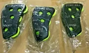 3 pack HARD PLASTIC NEON DIAL 4 WHEEL INDICATORS Strike Ball Outs Inning