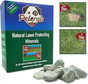 Peterals 200 Grams - Natural Mineral Rocks to Prevent Lawn Grass Burn Yellow Patches from Dog Urine