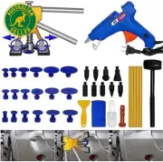 39 PCS Car Dent Repair Kit -Auto Paintless Dent Remover Tools with Glue Gun， Min
