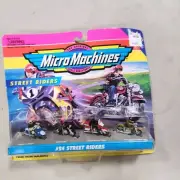 NEW Sealed Micro Machines #25 Set 4 Street Riders Bikes Motorcycles Galoob A16