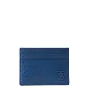 TB grained-leather card holder One size Blue