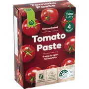 Woolworths Tomato Paste Sachet 4 Pack