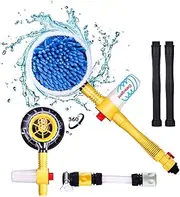 Fochutech Car Wash Brush, Car Cleaning Kit, 360° Spin Mop, Microfiber Cleaning Brush, Detachable & Extendable Scrub Brush, Garden Hose Spray Nozzle Spray Gun For Car Home Cleaning & Garden Use