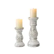 Handmade Eternity Pillar Candle Holder 20cm