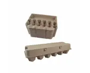 200 X Extra Large Brown Duck Egg Cartons For 12 Eggs Full Dozen Cardboard Carton Paper