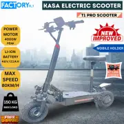 KASA Electric Scooter Foldable 4000W Off Road Tyre Brushless Improved T1Pro