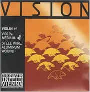 Vision VI01 1/8 Violin Strings, E-Wire, Aluminum Roll