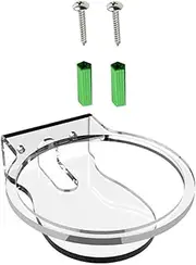 OSOLADY Table Speaker Holder Wall Mounted Stand for Transparent Design for Optimal Sound Quality and Aesthetic Appeal Durable Speaker Bracket for Home Use