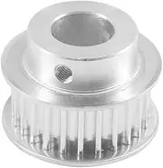 1pcs HTD5M 24T Timing Pulley 6/8/10/12/15/17/19/20mm Inner Bore with/Without Keyway 16/21/27mm Width Aluminium Alloy Pulley Wheel(16mm,27mm)