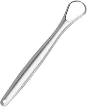 Tongue Scraper Reusable Portable Stainless Steel Oral Tongue Cleaner Brush Fresher Sweepers for Adults Kids VCXN