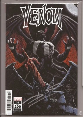 VENOM #35 - RYAN STEGMAN VARIANT SIGNED BY DONNY CATES W/ DF COA 23/35