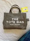 Marc Jacobs The Small Traveler Women's Tote Handbag - Slate Green Olive...