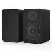 Silcron Purity 2-Way Passive Bookshelf Speakers (Black)