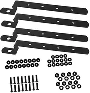 SUPVOX Universal Motorcycle Side Box Bracket Metal Bracket for Strong Hold Easy Screw Install