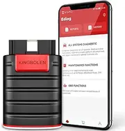 KINGBOLEN Ediag All Systems Obd2 Scanner Bluetooth, Bidirectional OBDII Diagnostic Tool with ECU Coding, Active Test, 15+ Reset Functions, TPMS Reset for iPhone & Android, All Software 1 Year Free
