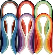 Juya Paper Quilling Set 600 Strips 30 Colors 39cm Length/strips 3/5/7/10mm Width Available (Paper Width 3mm)