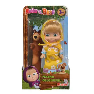 瑞華行瑪莎和熊人偶公仔 瑪莎與熊 毛毛熊兒童過家家玩具玩偶 UTZK
