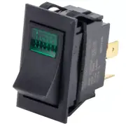 Lincoln 369432 Rocker Switch On/Off Green Lighted Replacement - Free Shipping