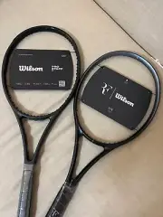 wilson pro staff v14 noir grip2 brand new