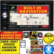 05 06 07 MAGNUM CHARGER GPS NAVIGATION SYSTEM BLUETOOTH USB DVD CAR Radio Stereo