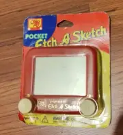 1997 Factory Sealed Spin Master Etch A Sketch Classic Mini Pocket