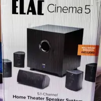 在飛比找蝦皮購物優惠-(出清全新未拆封一組)全新ELAC Cinema5 家庭電影