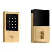 Baldwin 8225 Touchscreen Minneapolis Standalone Deadbolt - Brass