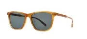Garrett Leight HAYES SUN Ember Tortoise/Blue Smoke Polarized(EMT/PBS) Sunglasses