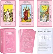 Myripoly Tarot Cards Deck for Beginners with Meanings On Them-Tarot Card with Guidebook