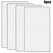 4pcs Outdoor BBQ Grill Grate Grid Wire Mesh Rack Replacement Cooking Net