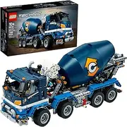 [LEGO] Technic Concrete Mixer Truck 42112 Building Kit, Kids Will Love Bringing the Construction Site to Life with This Cool Concrete Truck Toy Model Set, New 2020 (1,163 Pieces)